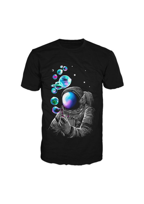 Remera Astronauta Burbujas