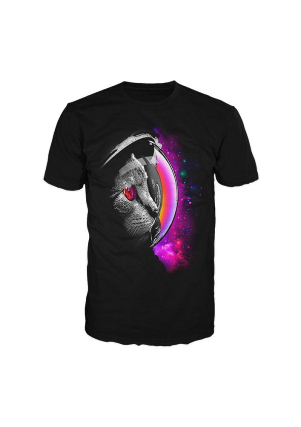 Remera Gato Astronauta